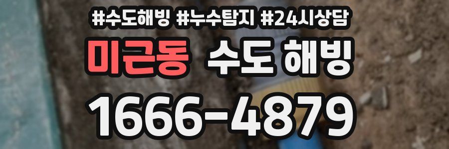 미근동 수도 해빙