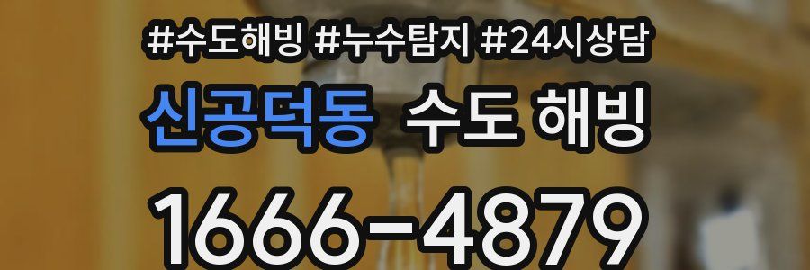 신공덕동 수도 해빙