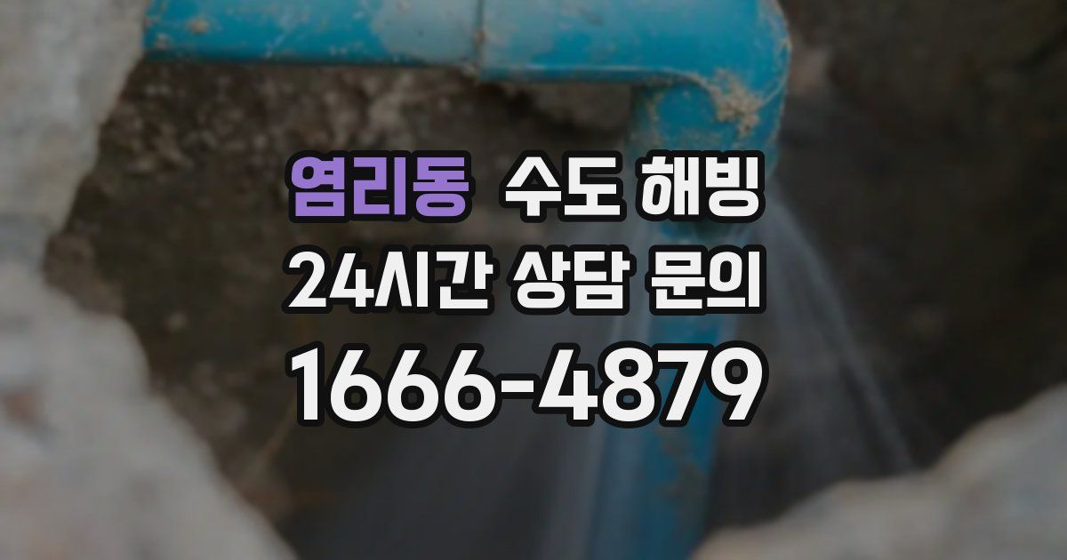 염리동 수도 해빙