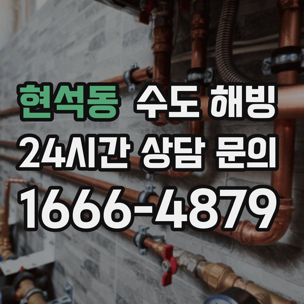 현석동 수도 해빙