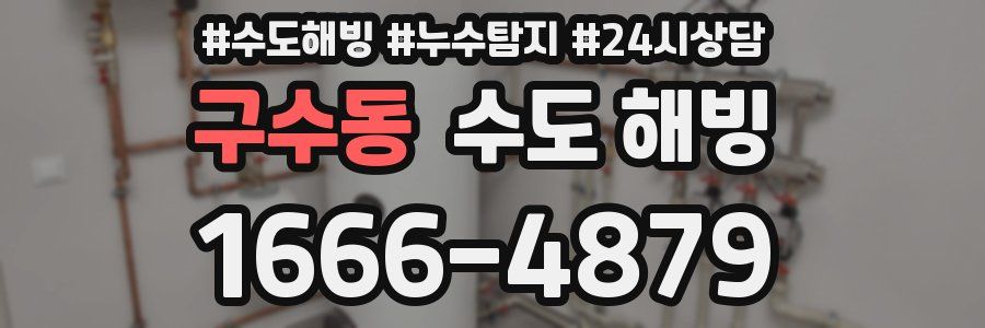 구수동 수도 해빙