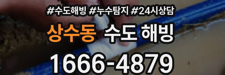상수동 수도 해빙