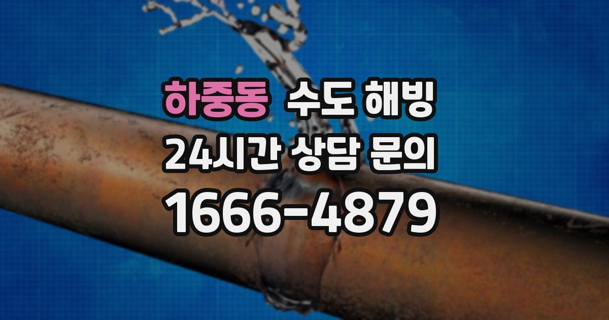 하중동 수도 해빙