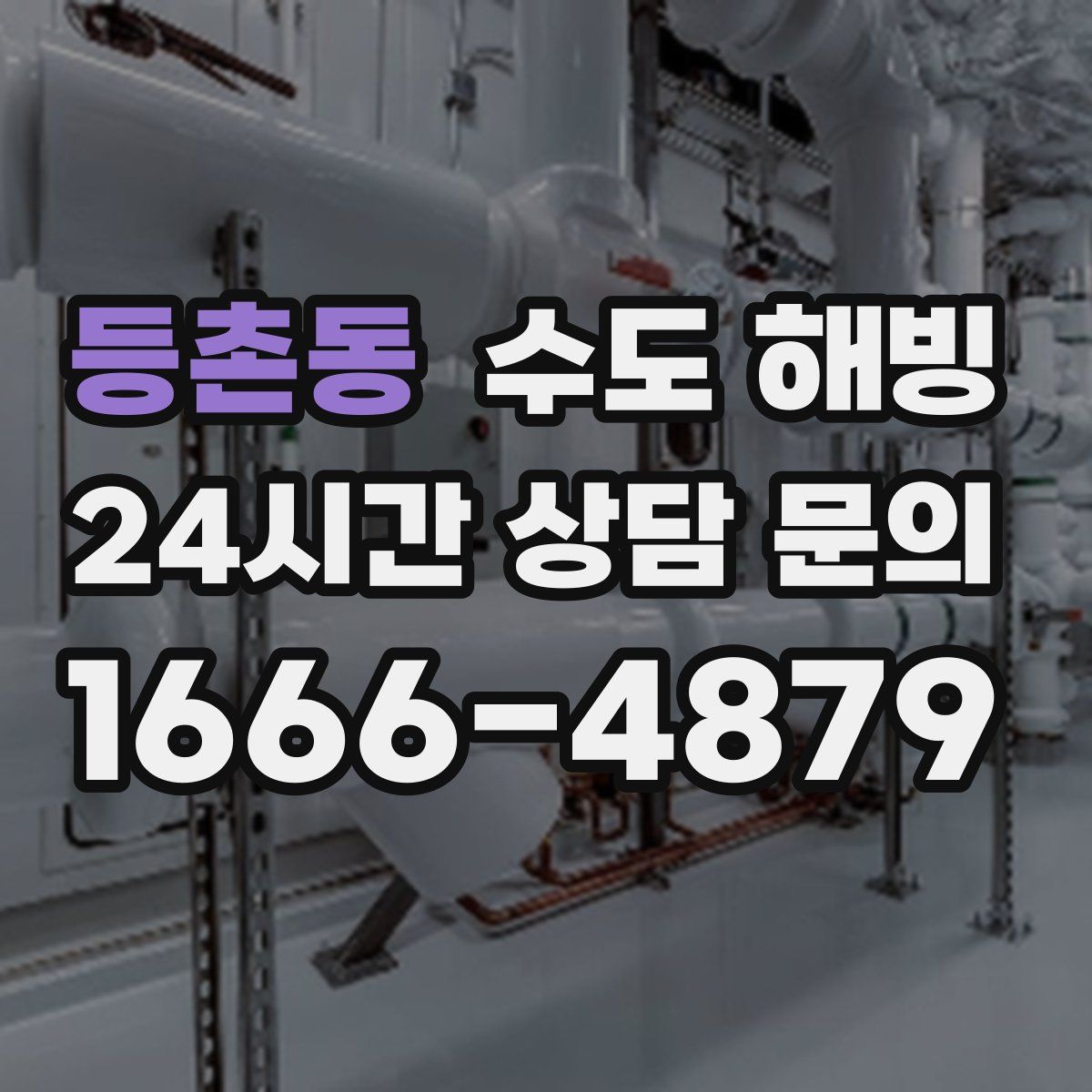 등촌동 수도 해빙