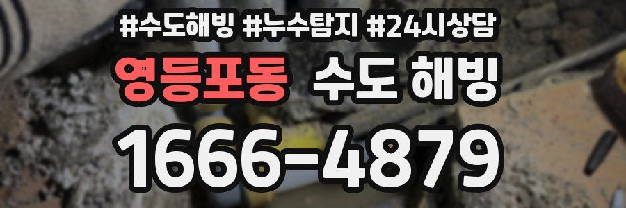 영등포동 수도 해빙