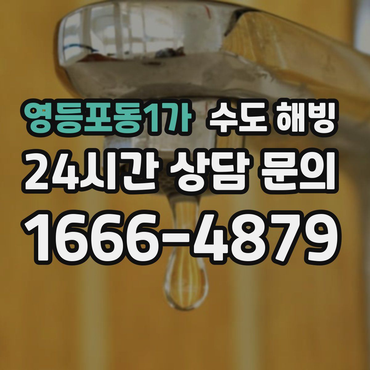 영등포동1가 수도 해빙