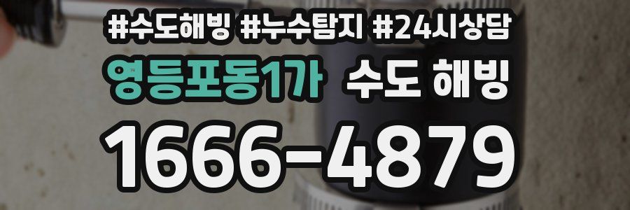 영등포동1가 수도 해빙