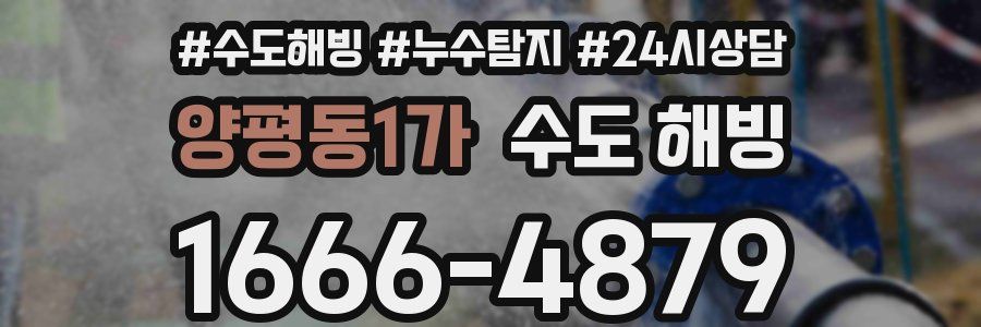 양평동1가 수도 해빙