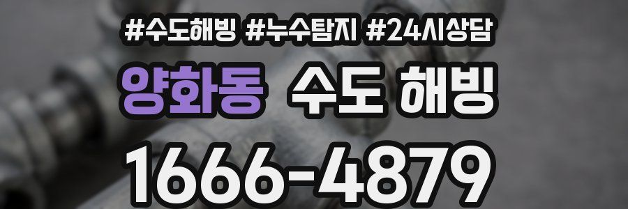 양화동 수도 해빙