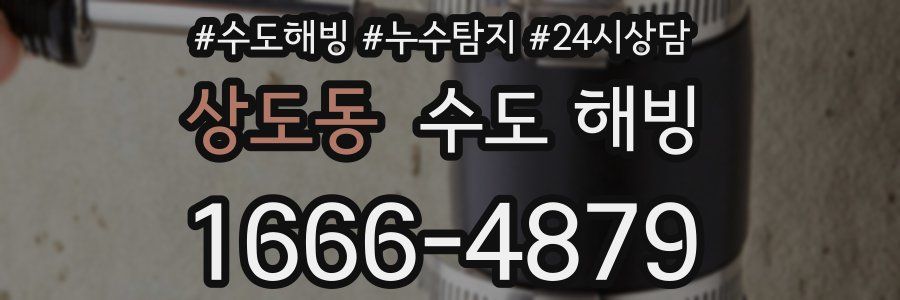 상도동 수도 해빙