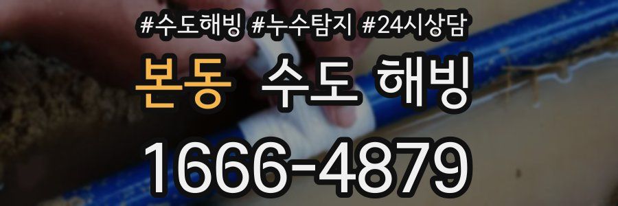 본동 수도 해빙