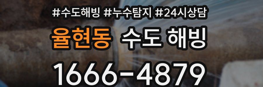 율현동 수도 해빙