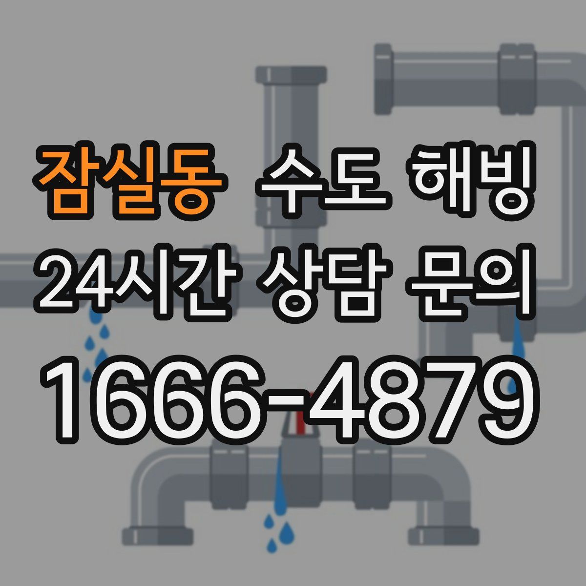 잠실동 수도 해빙