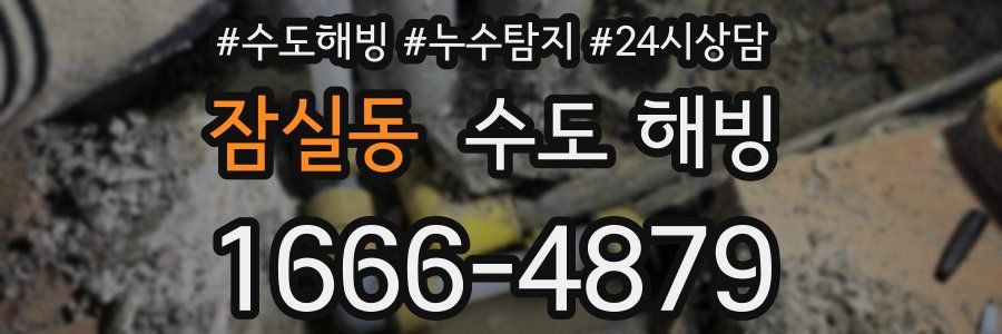 잠실동 수도 해빙