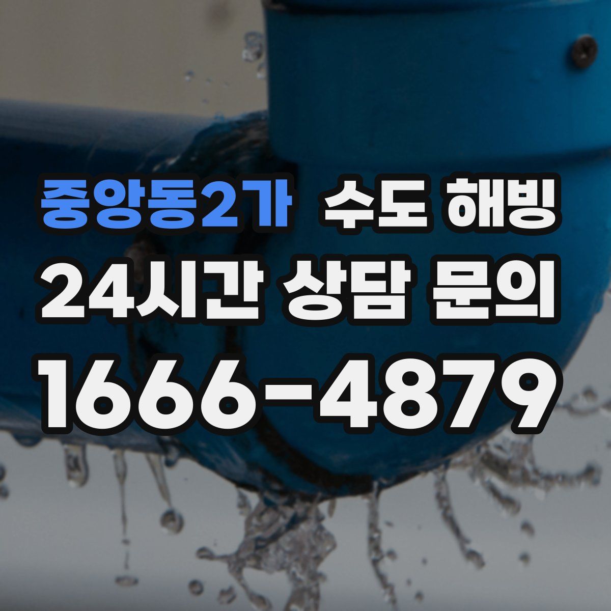 중앙동2가 수도 해빙