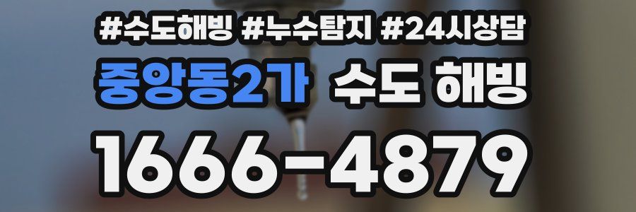 중앙동2가 수도 해빙