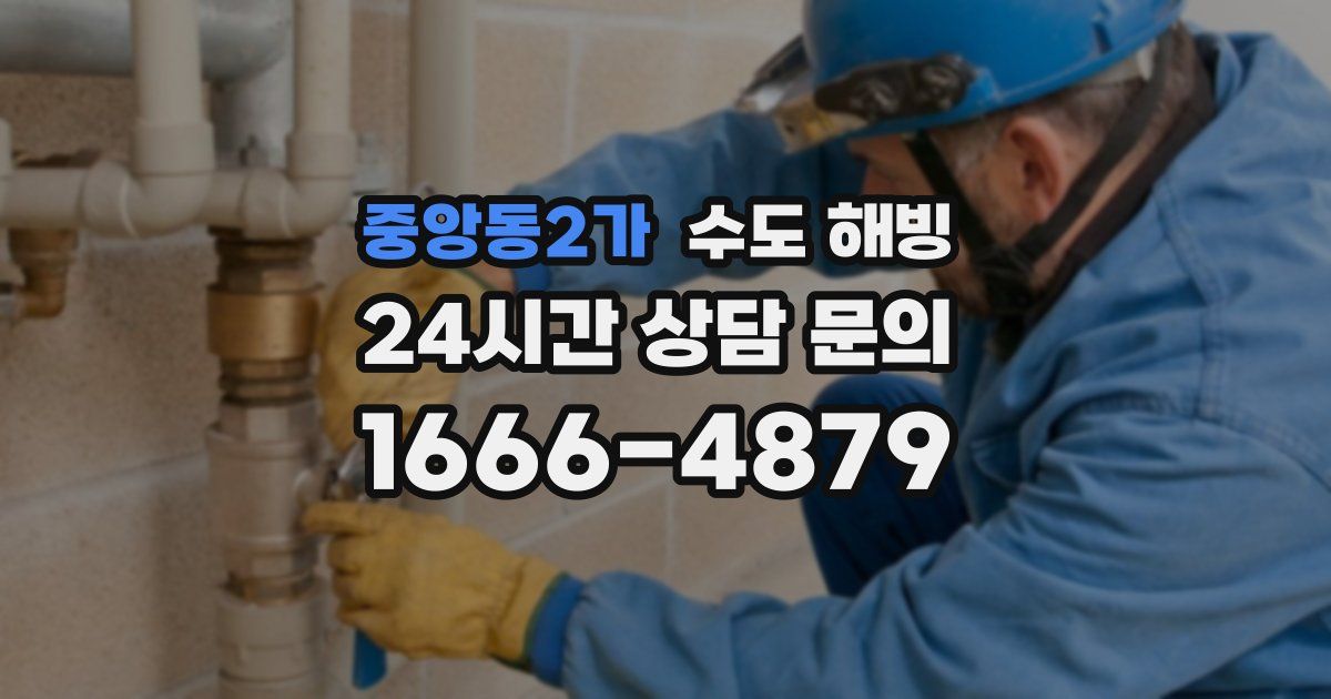 중앙동2가 수도 해빙