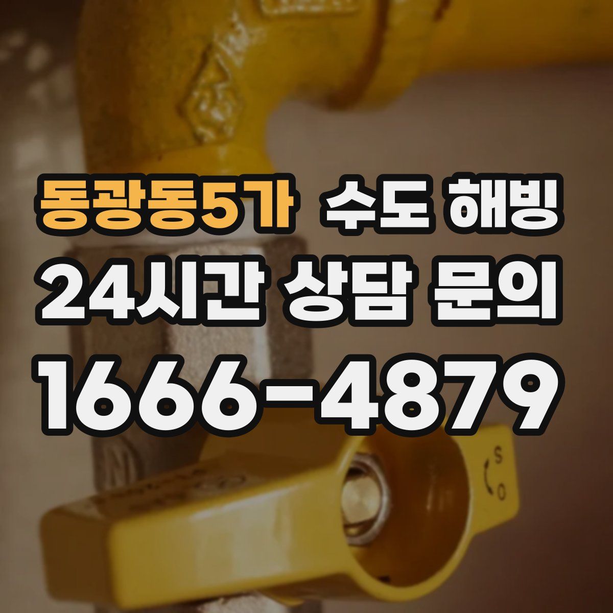 동광동5가 수도 해빙