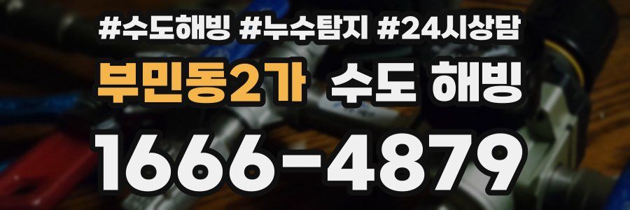 부민동2가 수도 해빙