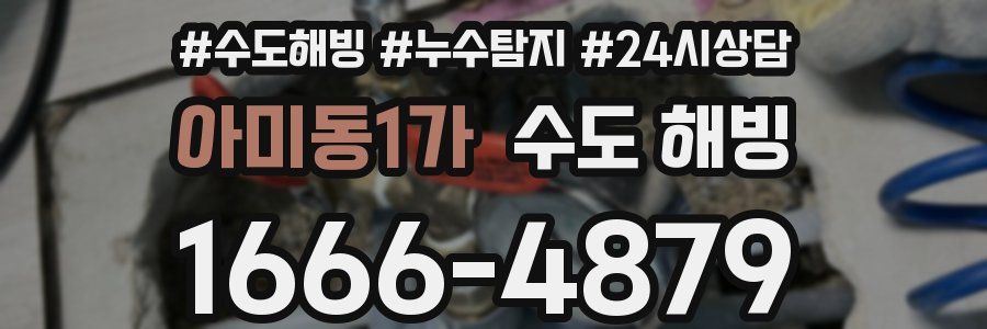 아미동1가 수도 해빙