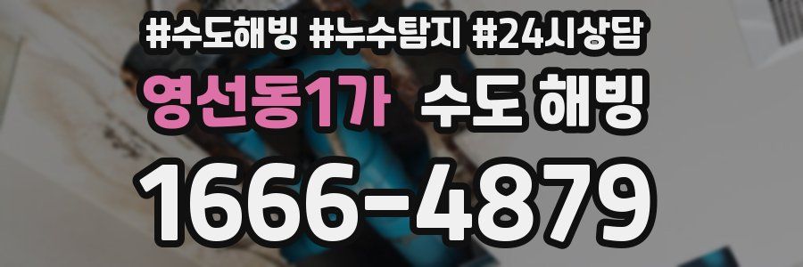 영선동1가 수도 해빙