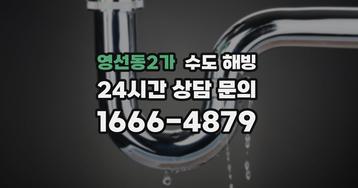 영선동2가 수도 해빙