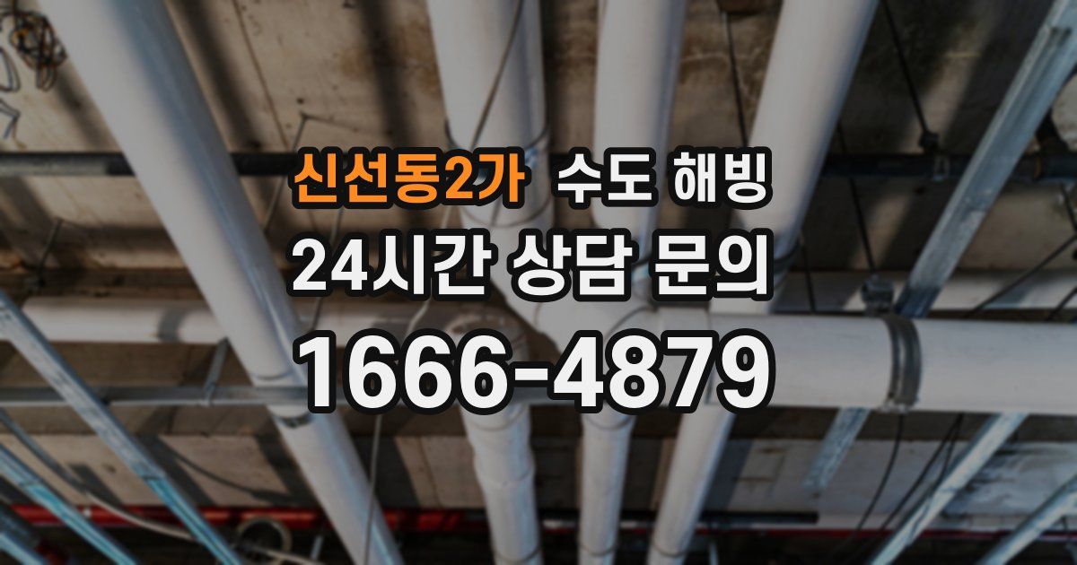 신선동2가 수도 해빙
