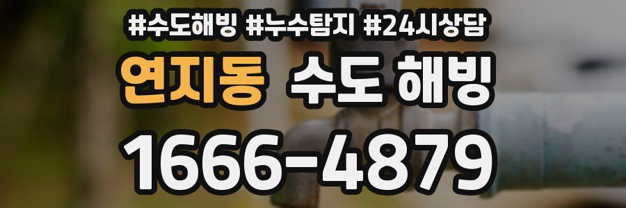 연지동 수도 해빙