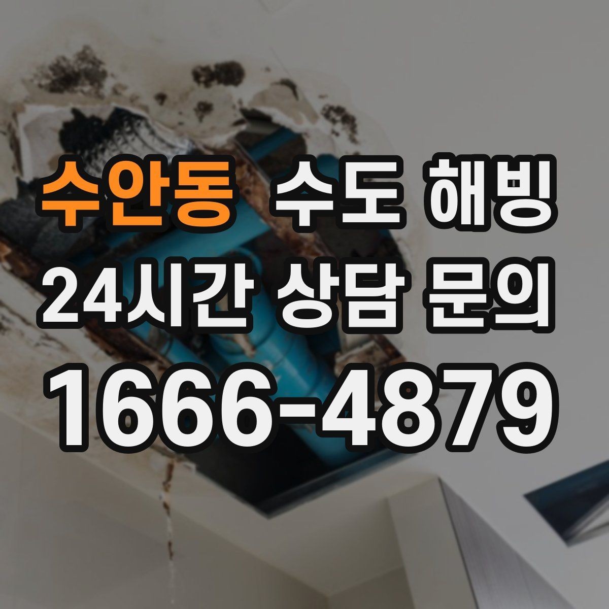 수안동 수도 해빙 이 필요한지 누수인지 구분하는 기준