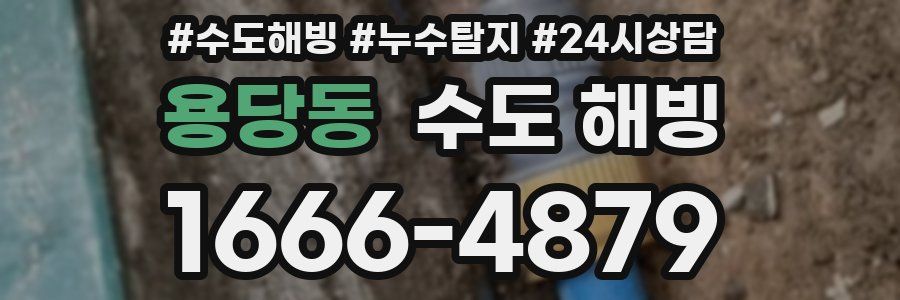 용당동 수도 해빙
