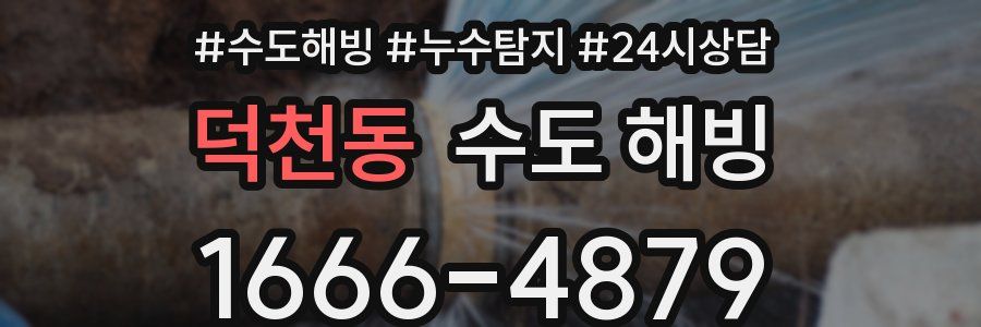 덕천동 수도 해빙