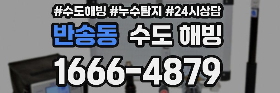 반송동 수도 해빙