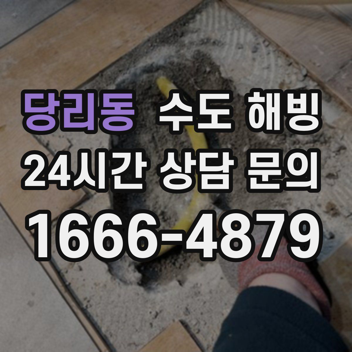 당리동 수도 해빙