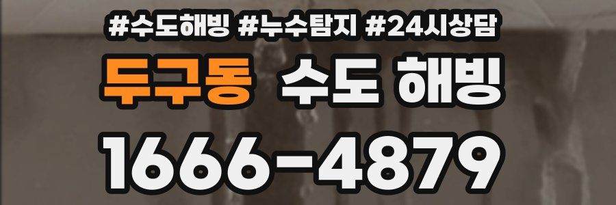 두구동 수도 해빙