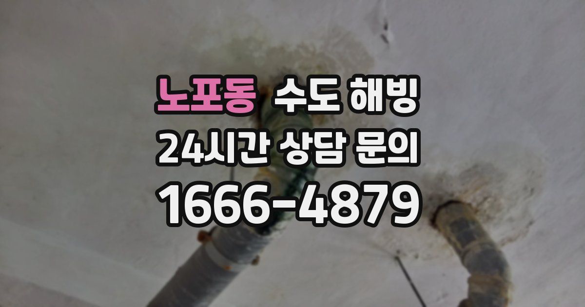 노포동 수도 해빙