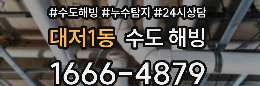 대저1동 수도 해빙