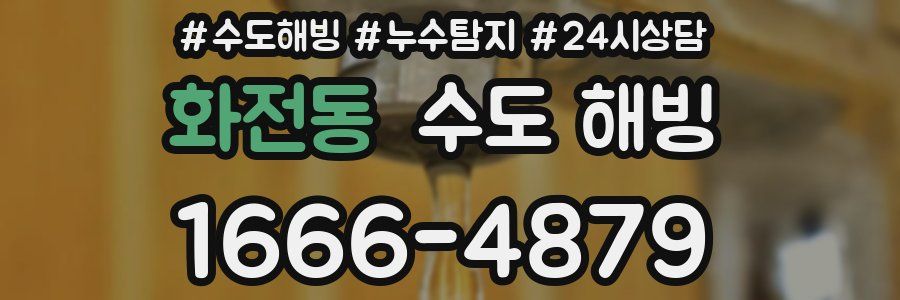 화전동 수도 해빙