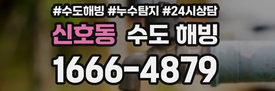 신호동 수도 해빙