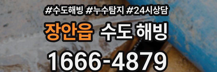 장안읍 수도 해빙