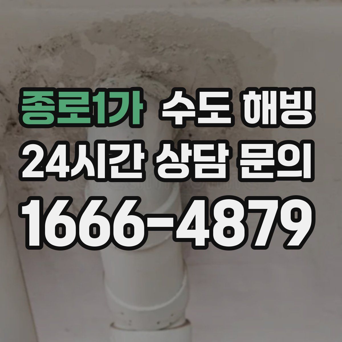 종로1가 수도 해빙