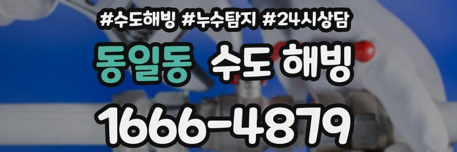 동일동 수도 해빙