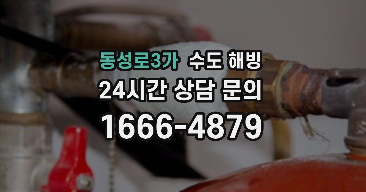 동성로3가 수도 해빙