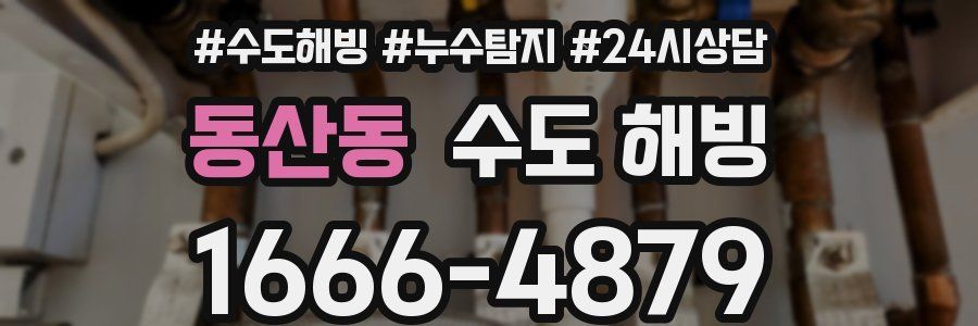 동산동 수도 해빙