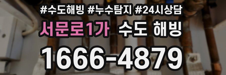 서문로1가 수도 해빙