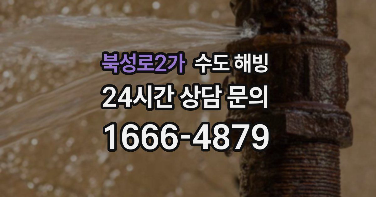 북성로2가 수도 해빙