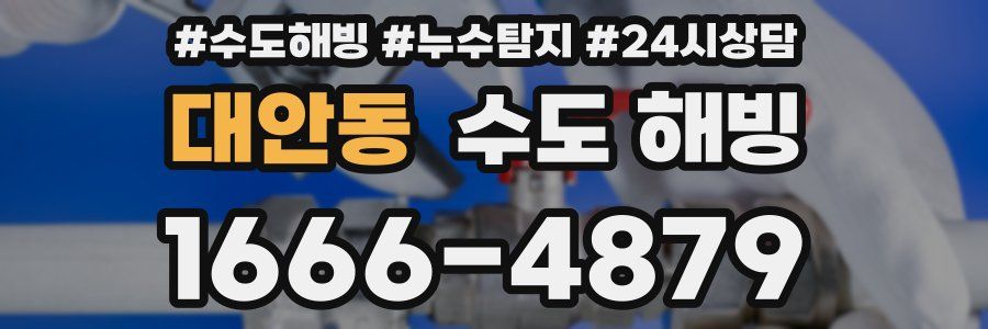 대안동 수도 해빙