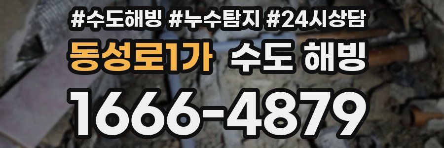 동성로1가 수도 해빙