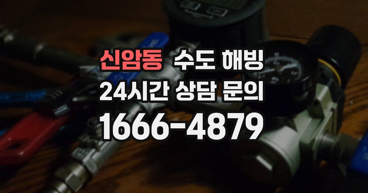 신암동 수도 해빙