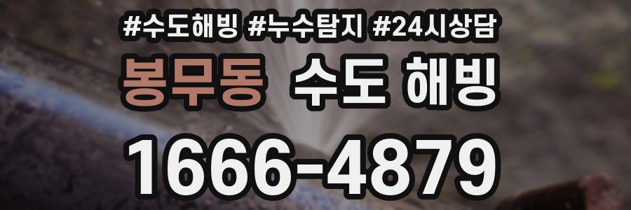 봉무동 수도 해빙