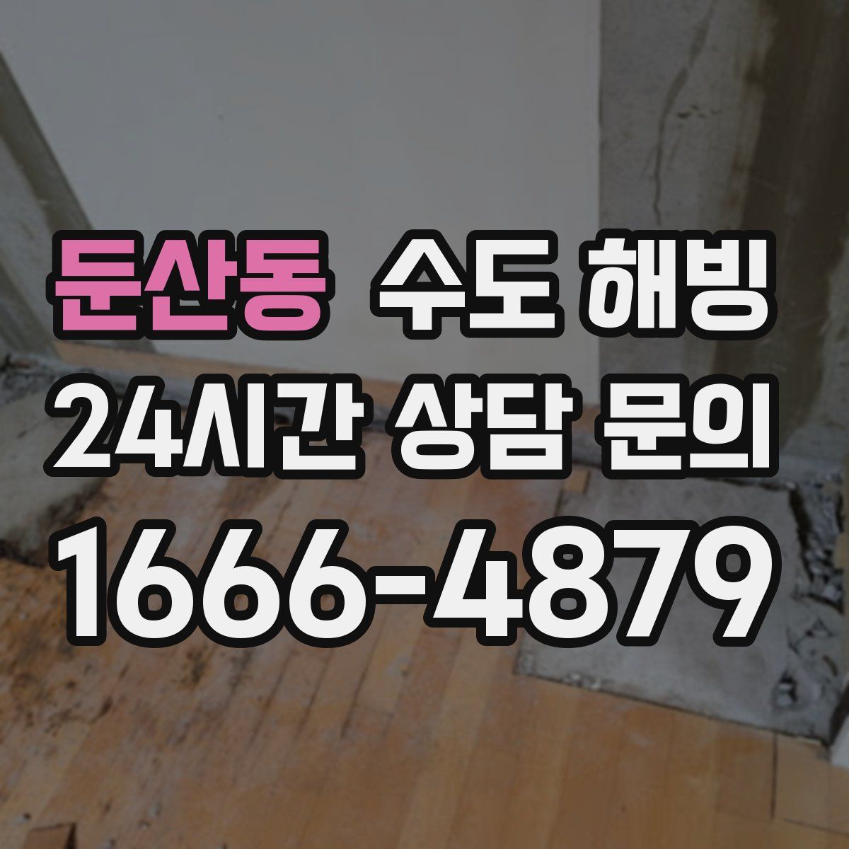 둔산동 수도 해빙